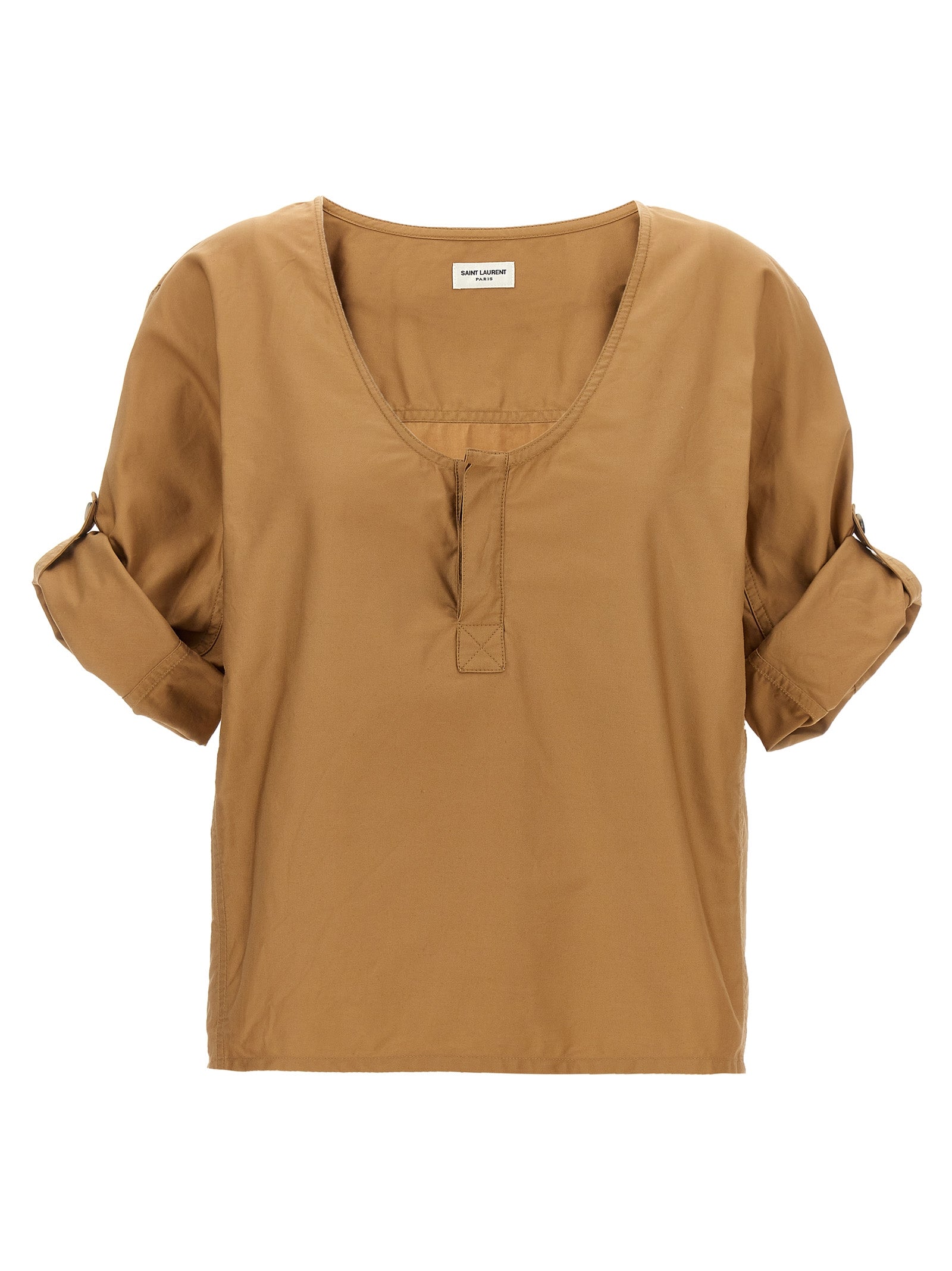 Saint Laurent Women's Twill Blouse