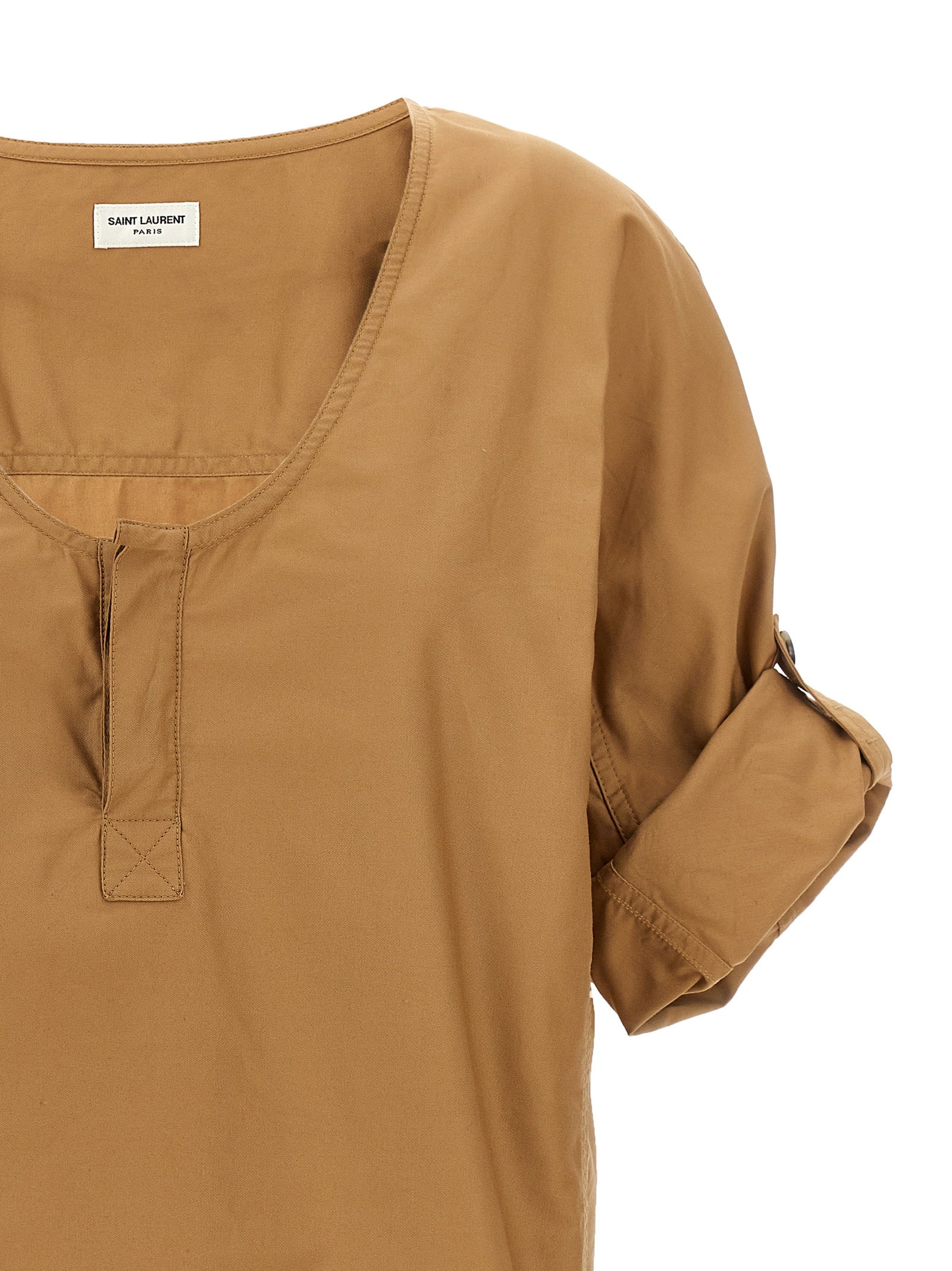 Saint Laurent Women's Twill Blouse