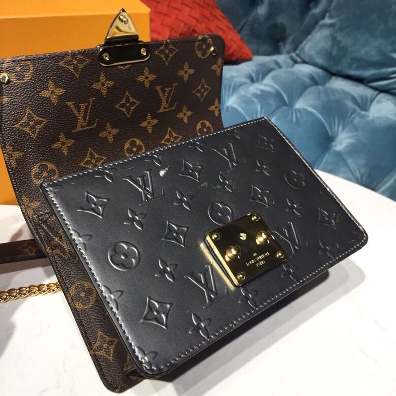 Louis Vuitton Wynwood Chain Bag Monogram Vernis, Epi And Monogram Canvas For Women, WoBags, Shoulder And Crossbody Bags 8.3in/21cm Louis Vuitton M90516