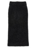 Balenciaga Women's Tweed Midi Skirt