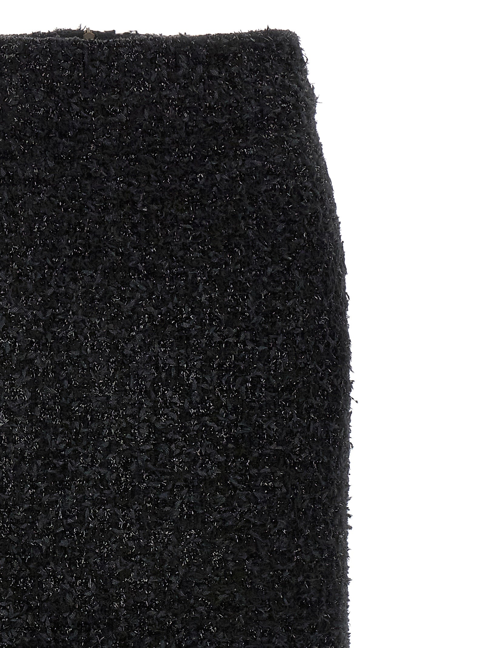 Balenciaga Women's Tweed Midi Skirt