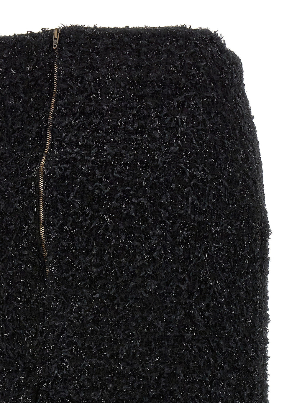 Balenciaga Women's Tweed Midi Skirt
