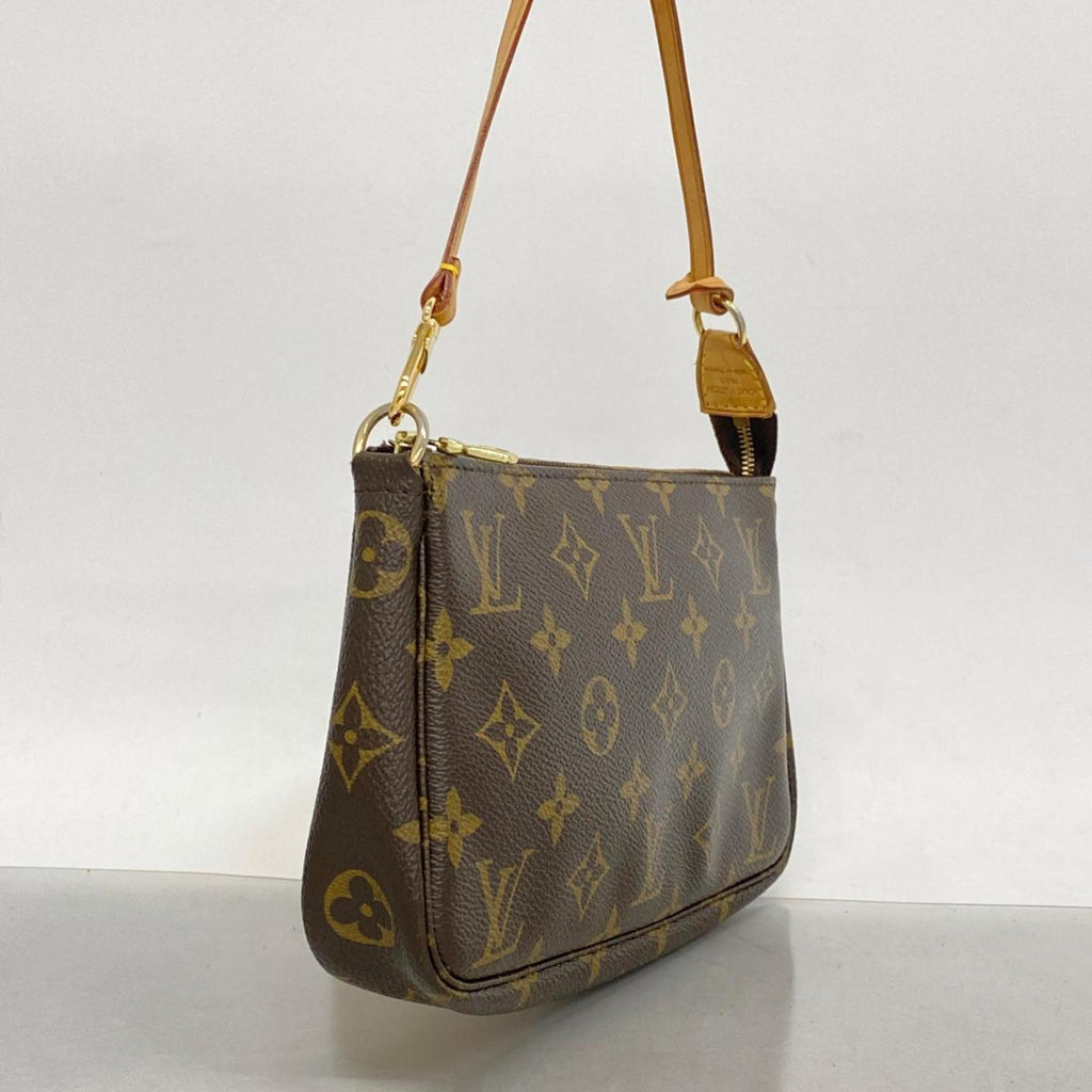 Louis Vuitton Pochette Accessoires  Canvas Clutch Bag