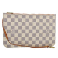 Louis Vuitton Neverfull  Canvas Clutch Bag