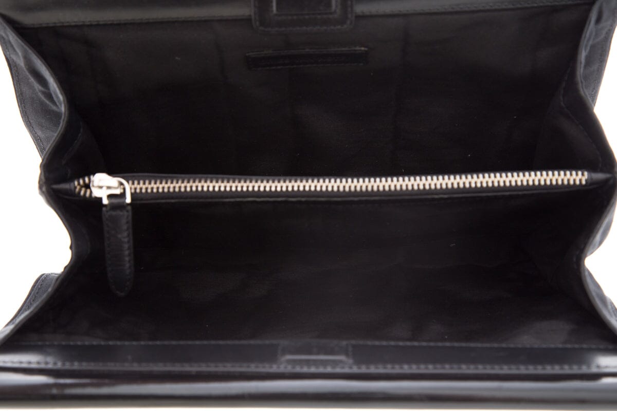 Dries Van Noten Black Multicolor Jeweled Clutch