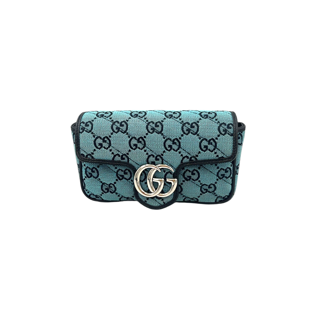 Gucci Gucci Marmont Crossbody Bag Super Mini Black