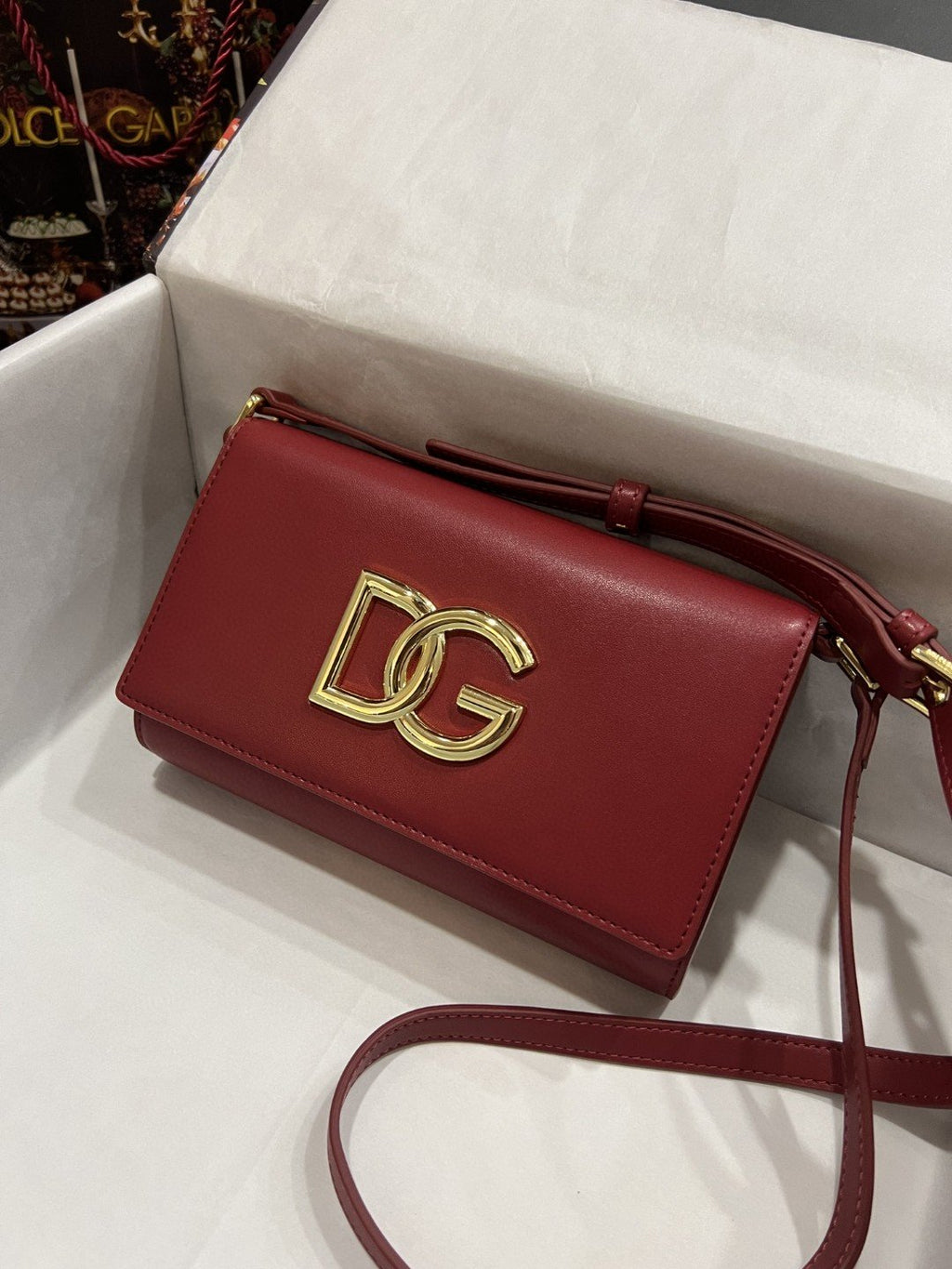 GLAMI 3.5 Clutch Burgundy For Women 8.3in/21cm GLAMIÃ‚Â 