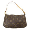 Louis Vuitton Pochette Accessoire  Canvas Clutch Bag