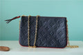Louis Vuitton Double Zip Pochette Monogram Empreinte Black/Red For Women,  Shoulder and Crossbody Bags 7.9in/20cm Louis Vuitton