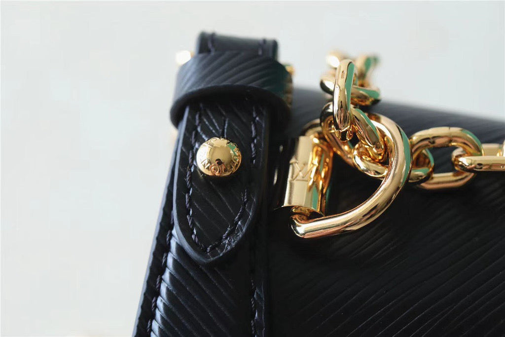 Louis Vuitton Twist MM Epi Black For Women,  Shoulder And Crossbody Bags 9.1in/23cm Louis Vuitton
