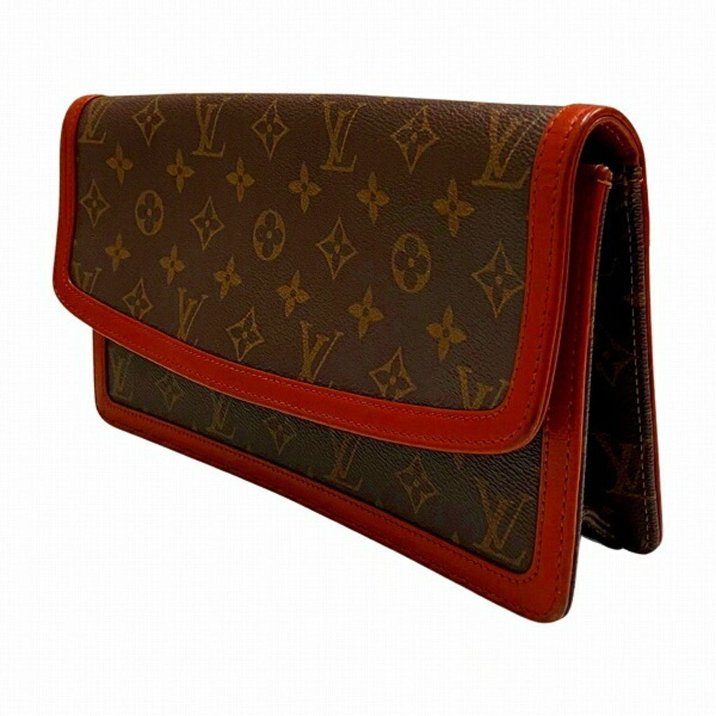 Louis Vuitton Pochette Dame  Canvas Clutch Bag