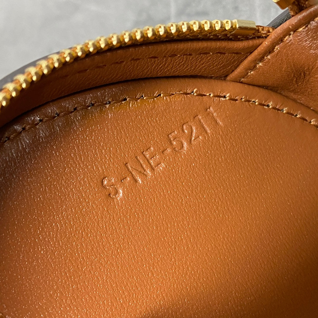 Small Heart Crossbody Bag Tan For Women 3in/8cm 10J113DZW.04LU