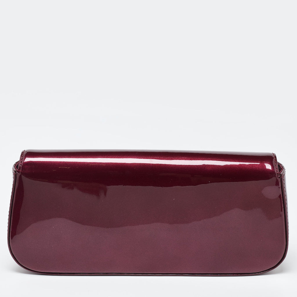 Louis Vuitton Rouge Fauviste Vernis Sobe Clutch