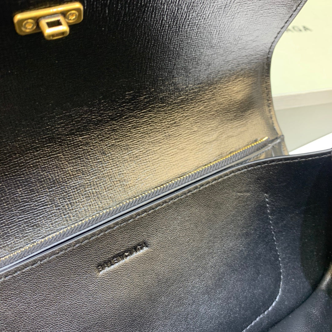 Gossip Small Shoulder Bag Black, For Women,  Bags 9.1in/23cm