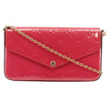 Louis Vuitton Félicie   Leather Clutch Bag