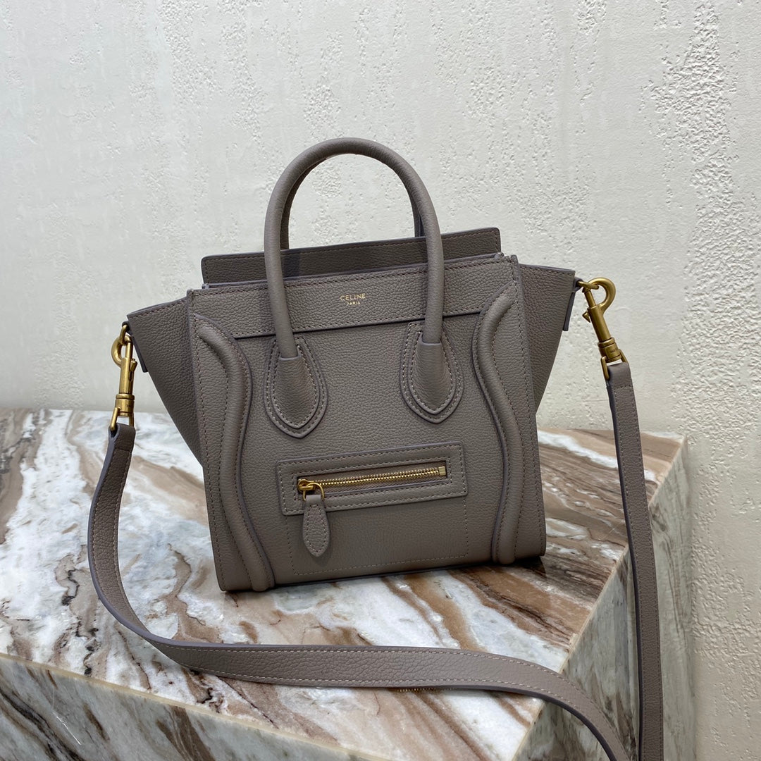 Top Quality Nano LuGucciage Bag In Drummed Light PiNike For WomLB 8in/20cm 