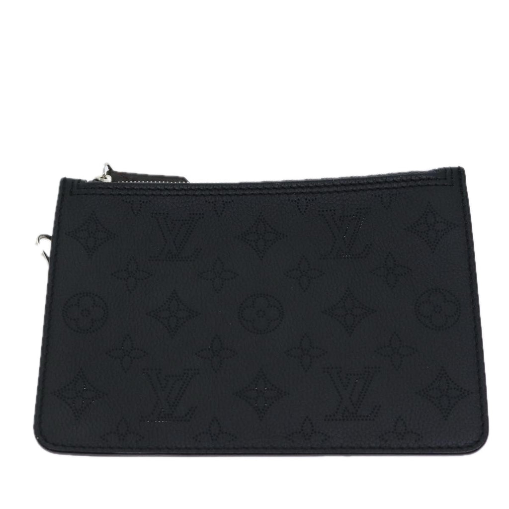 Louis Vuitton Pochette Neverfull  Leather Clutch Bag