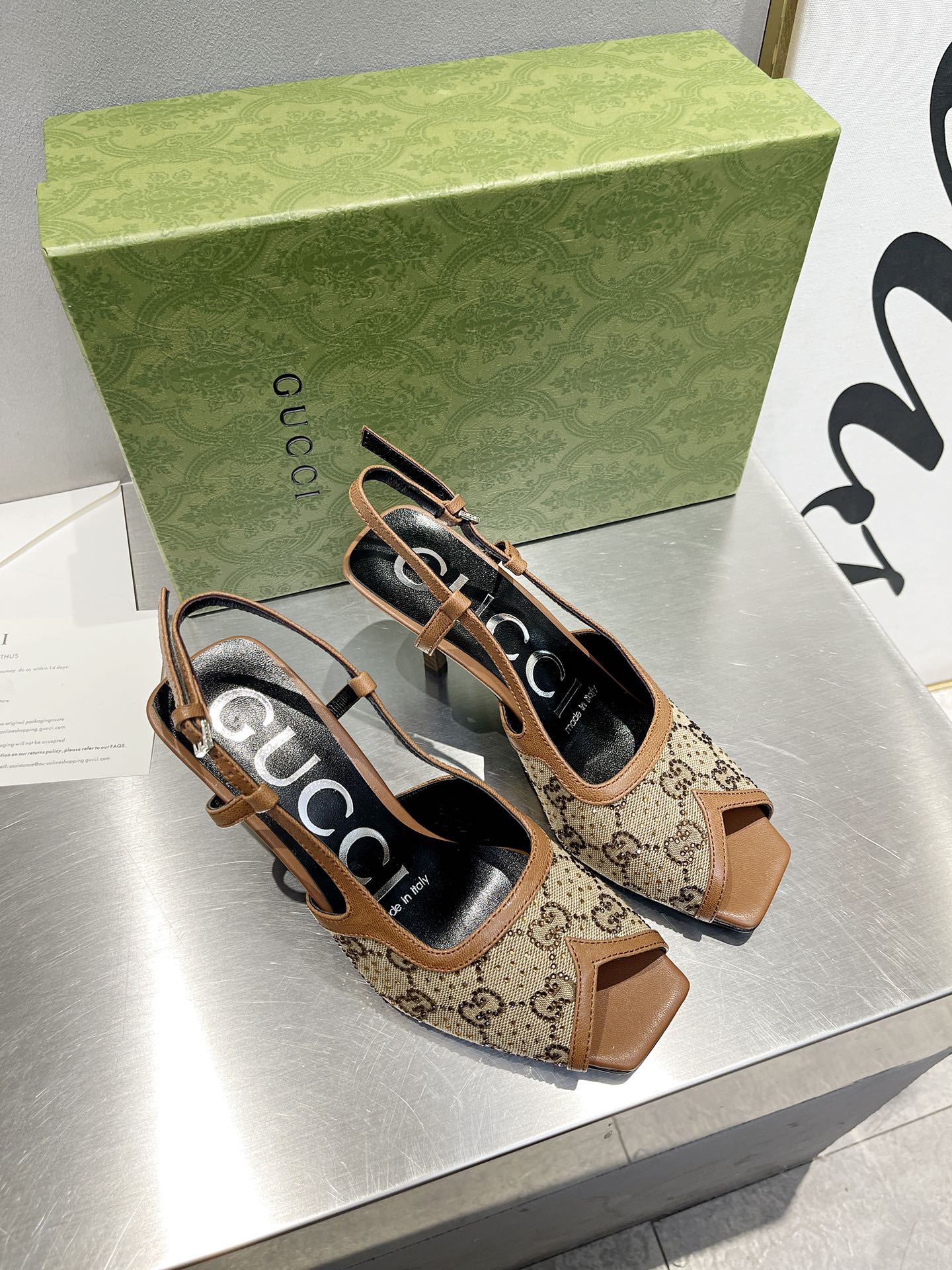 New 1:1 rep Gucci HIGH HEELS 025