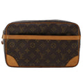 Louis Vuitton Compiegne 28  Canvas Clutch Bag