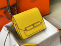 Mini Evercolor Sac Roulis 19 Lime For Women, Handbags, Shoulder Bags 7.5in/19cm