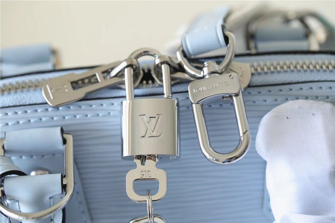Louis Vuitton Alma Epi Light Blue For Women,  Shoulder And Crossbody Bags 23.5cm/9.3in Louis Vuitton