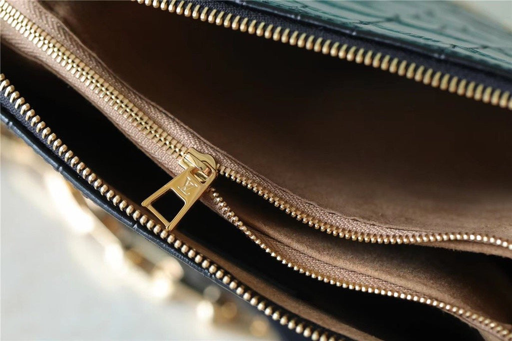 Louis Vuitton Coussin PM High Shiny Alligator Black For Women,  Shoulder And Crossbody Bags 10.2n/26cm Louis Vuitton 