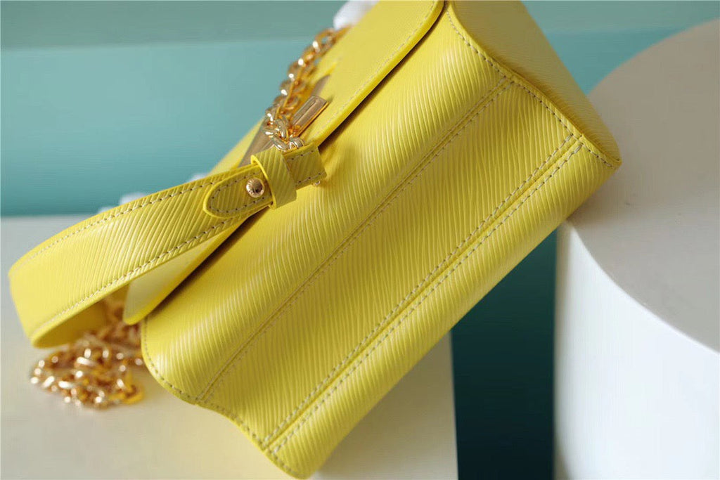 Louis Vuitton Twist PM Epi Yellow For Women,  Shoulder And Crossbody Bags 7.5in/19cm Louis Vuitton