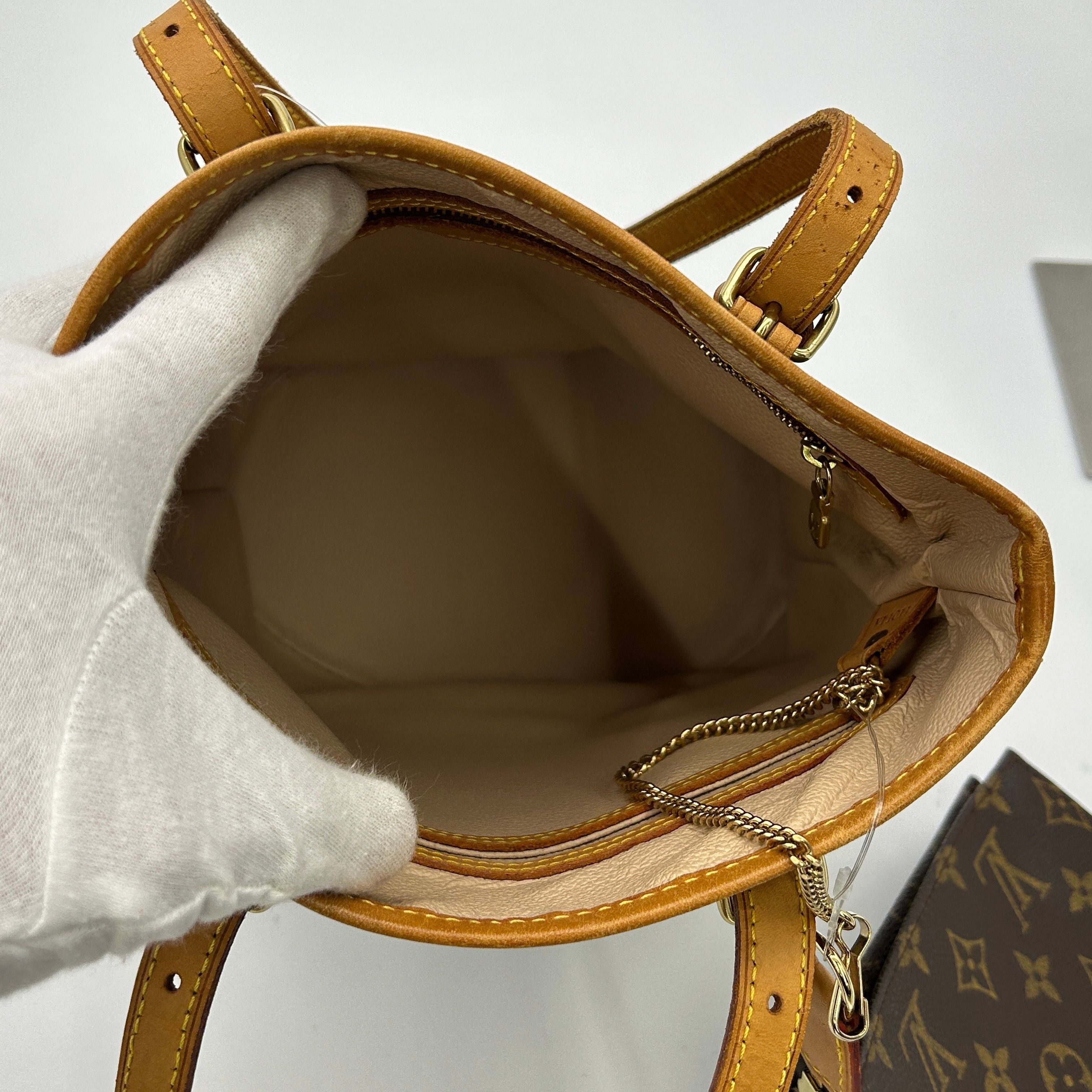 LOUIS VUITTON Monogram Bucket PM Shoulder Bag Louis Vuitton8857cc