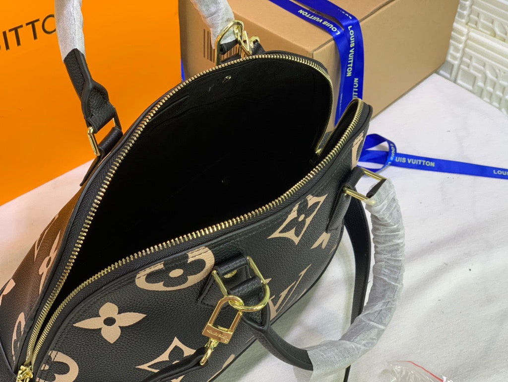 Louis Vuitton Neo Alma PM Monogram Empreinte Black/Beige For Women,  Shoulder And Crossbody Bags 13.8in/35cm Louis Vuitton