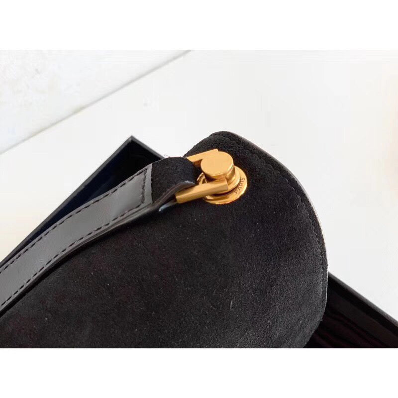 YSSLÂ Le Carre Satchel Black For Women 9in/23cm YSL