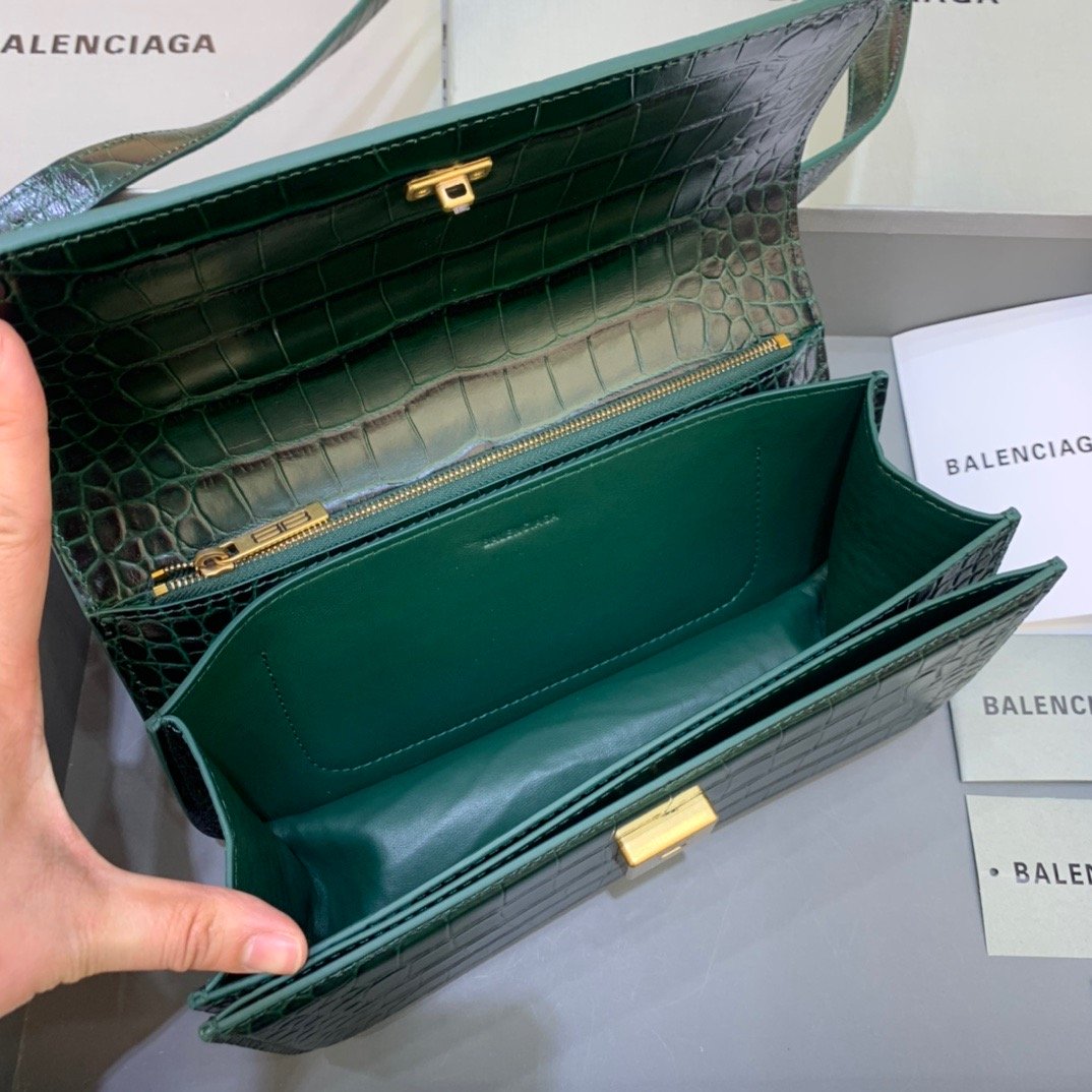 Gossip Small Shoulder Bag Dark Green, For Women,  Bags 9.1in/23cm
