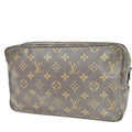 Louis Vuitton Trousse De Toilette  Canvas Clutch Bag