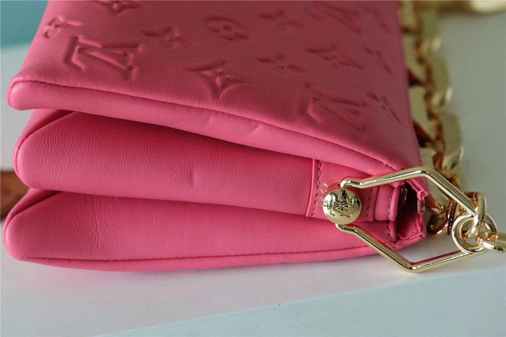 Louis Vuitton Coussin Monogram Light Pink For Women, WomenÃƒÂ¢Ã¢â€šÂ¬Ã¢â€žÂ¢s Bags, Shoulder And Crossbody Bags 8.3in/21cm Louis Vuitton
