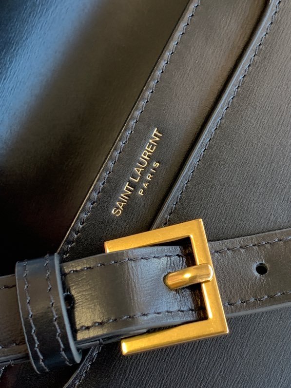 YSSL Solferino Small Satchel Bag Beige In Box With Gold Hardware 7in/19cm YSl 6343060SX0W1000