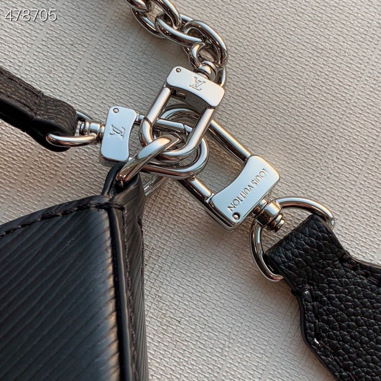 Louis Vuitton Marelle Tote MM Epi Black For Women, Women’s Handbags, Shoulder And Crossbody Bags 11.8in/30cm Louis Vuitton M59954