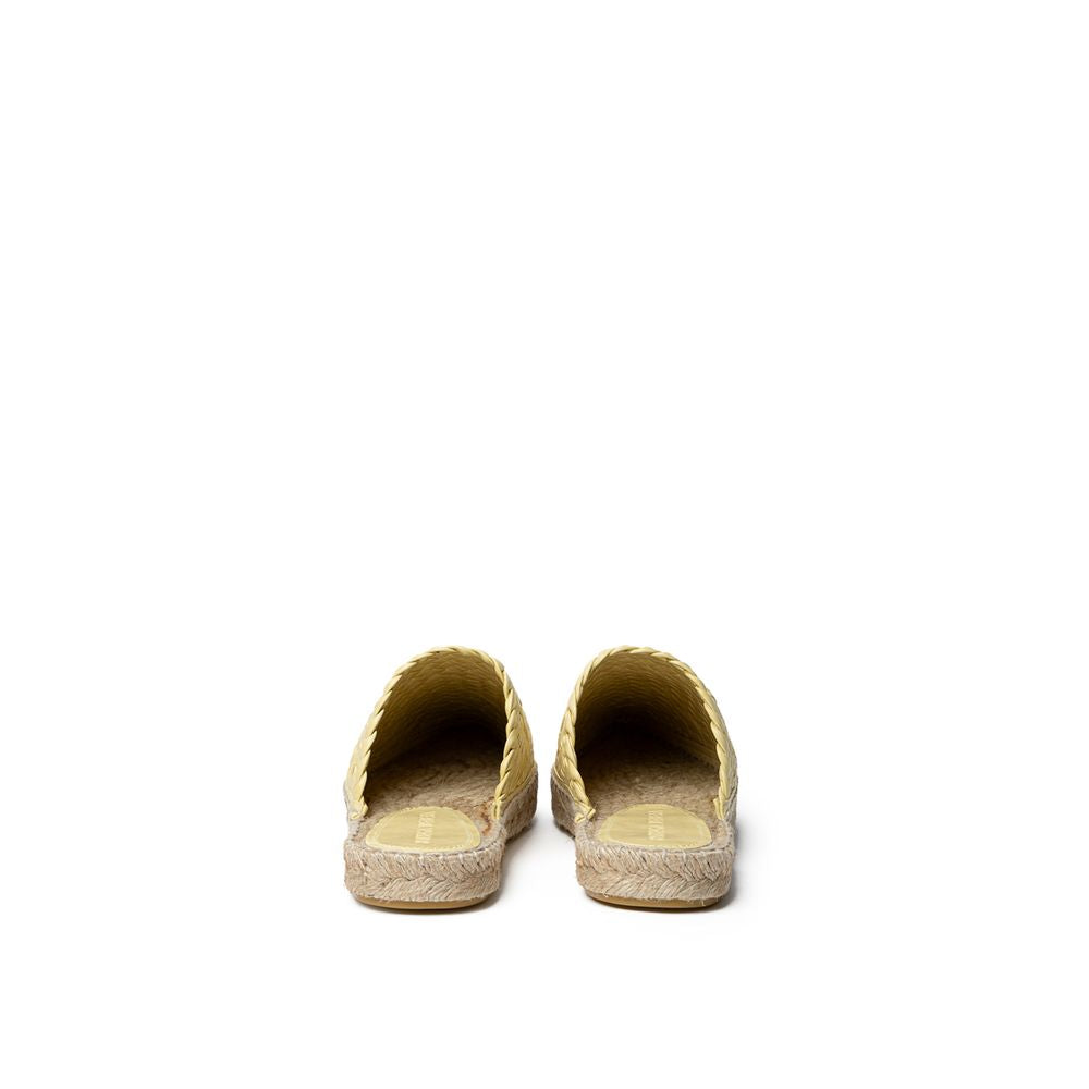 Bottega Veneta Yellow Leather Women's Espadrille