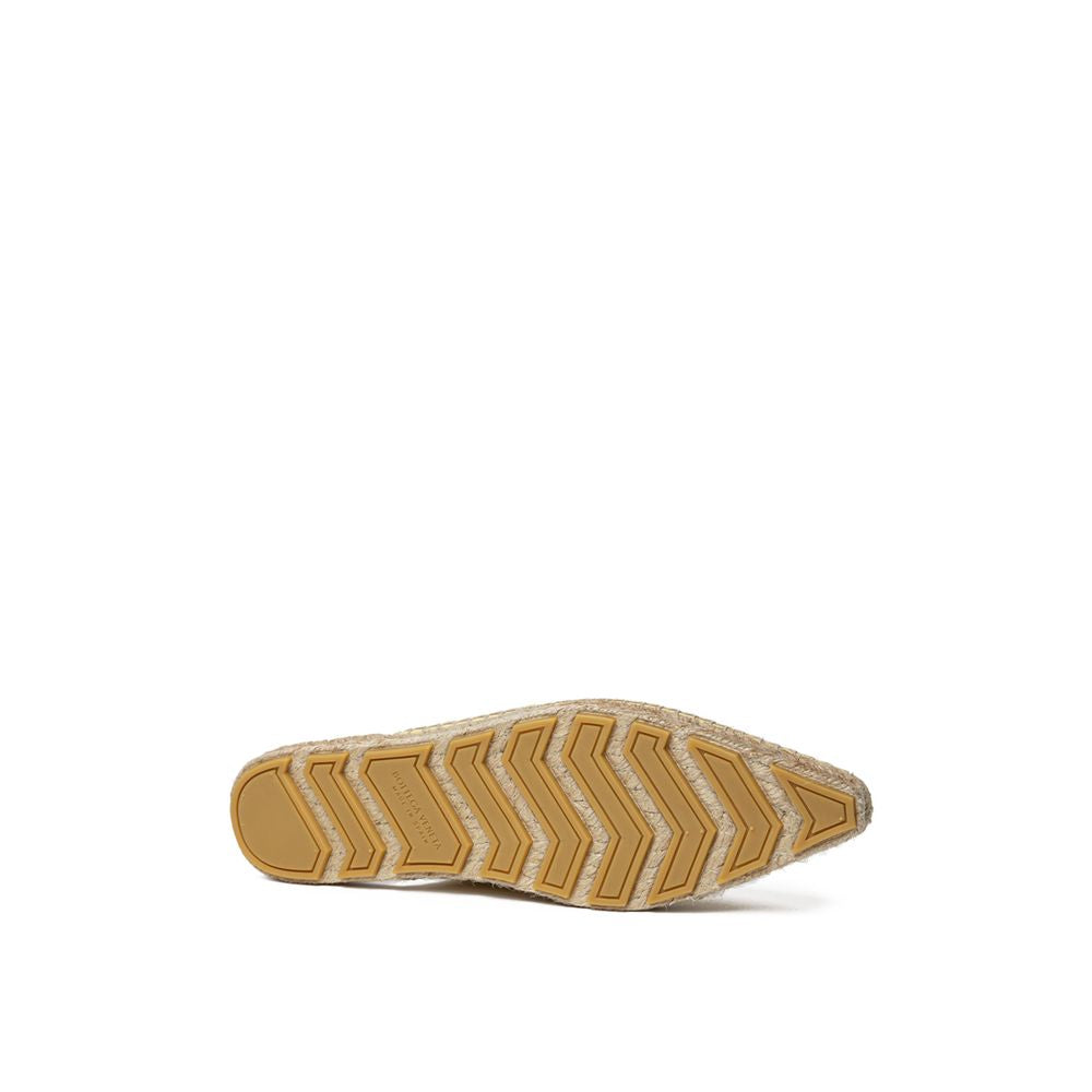 Bottega Veneta Yellow Leather Women's Espadrille
