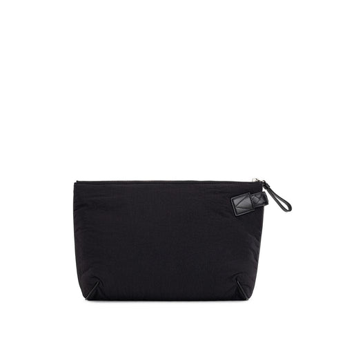 Bottega Veneta Black Nylon Clutch Men's Bag
