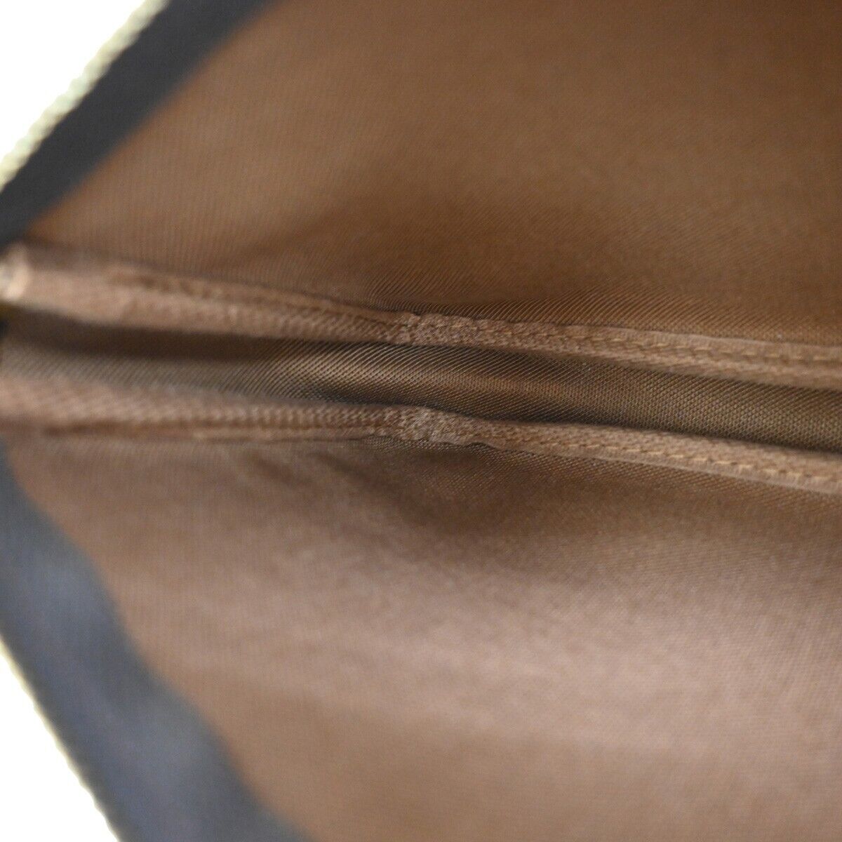 Louis Vuitton Pochette Accessoires  Canvas Clutch Bag