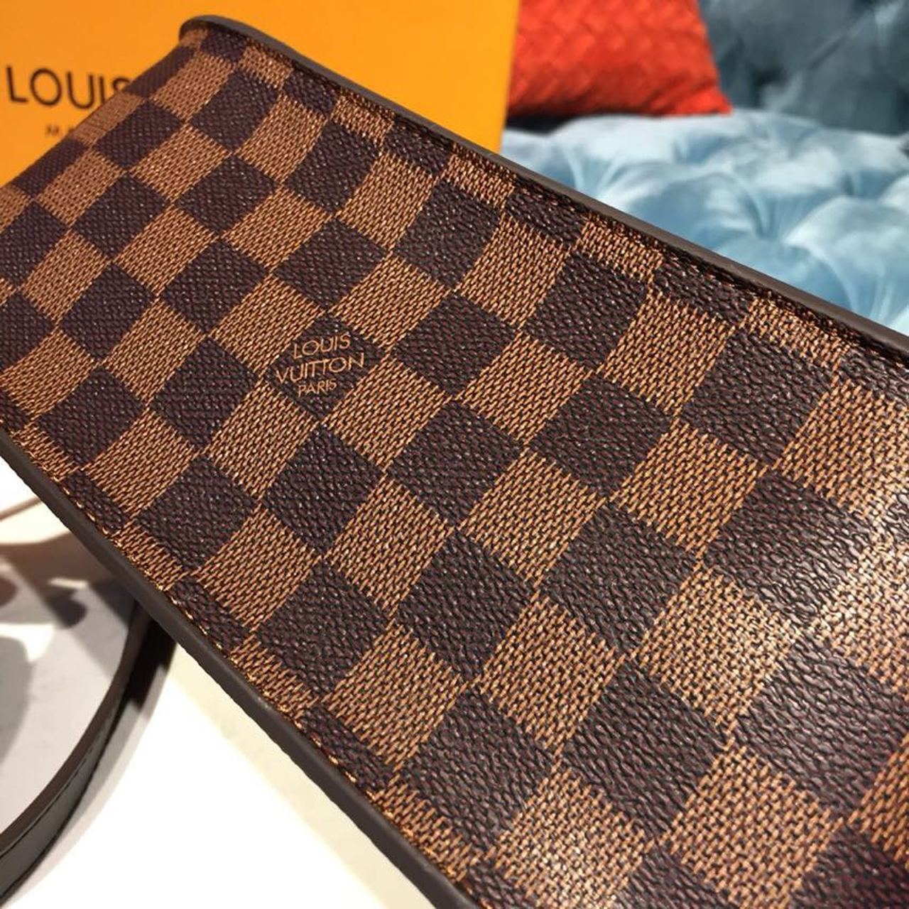 Louis Vuitton Beaumarchais Damier Ebene Black For Women, WoHandbag, Shoulder And Crossbody Bags 9.8in/25cm Louis Vuitton N40146