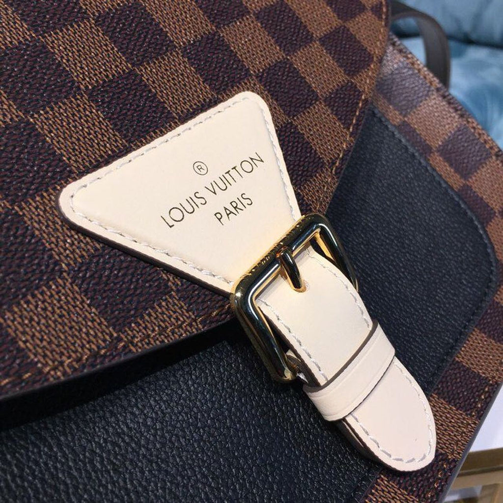 Louis Vuitton Beaumarchais Damier Ebene Black For Women, WoHandbag, Shoulder And Crossbody Bags 9.8in/25cm Louis Vuitton N40146