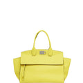 Ferragamo Studio Soft Shoulder Bag Yellow