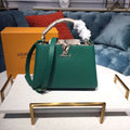 Louis Vuitton Capucines Taurillon And Python Green For Women,  Shoulder And Crossbody Bags 10.6in/27cm Louis Vuitton