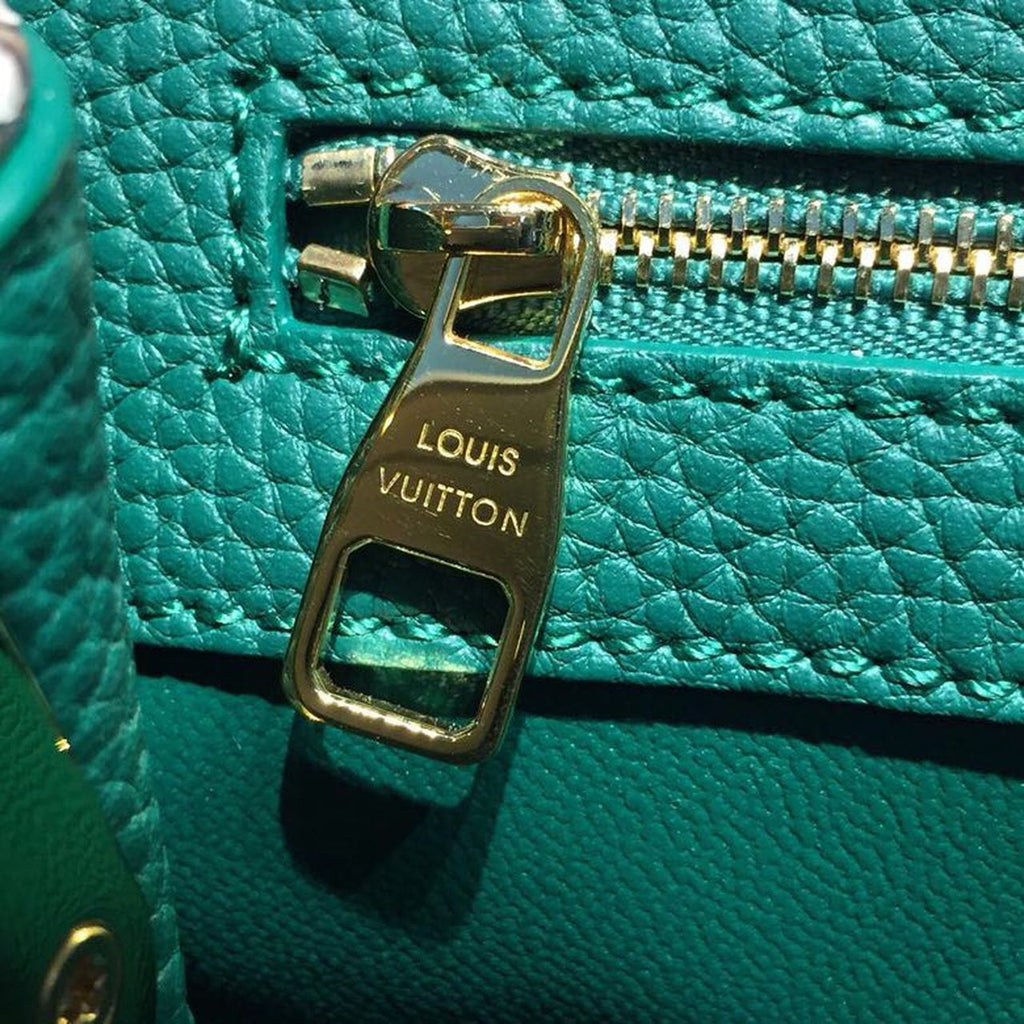Louis Vuitton Capucines Taurillon And Python Green For Women,  Shoulder And Crossbody Bags 10.6in/27cm Louis Vuitton