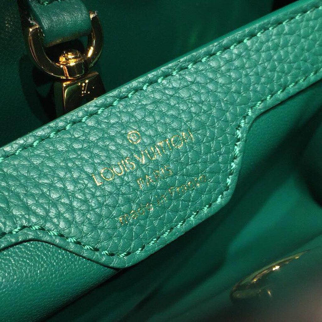 Louis Vuitton Capucines Taurillon And Python Green For Women,  Shoulder And Crossbody Bags 10.6in/27cm Louis Vuitton