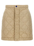 Burberry Women's Quilted Nylon Skirt