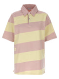 Burberry Women's Logo Striped Polo Shirt