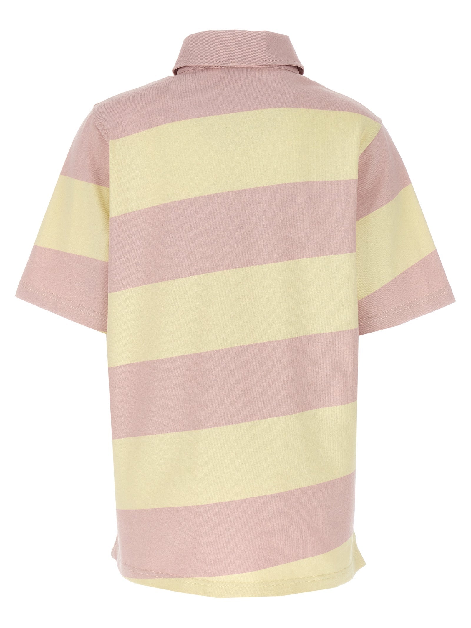 Burberry Women's Logo Striped Polo Shirt