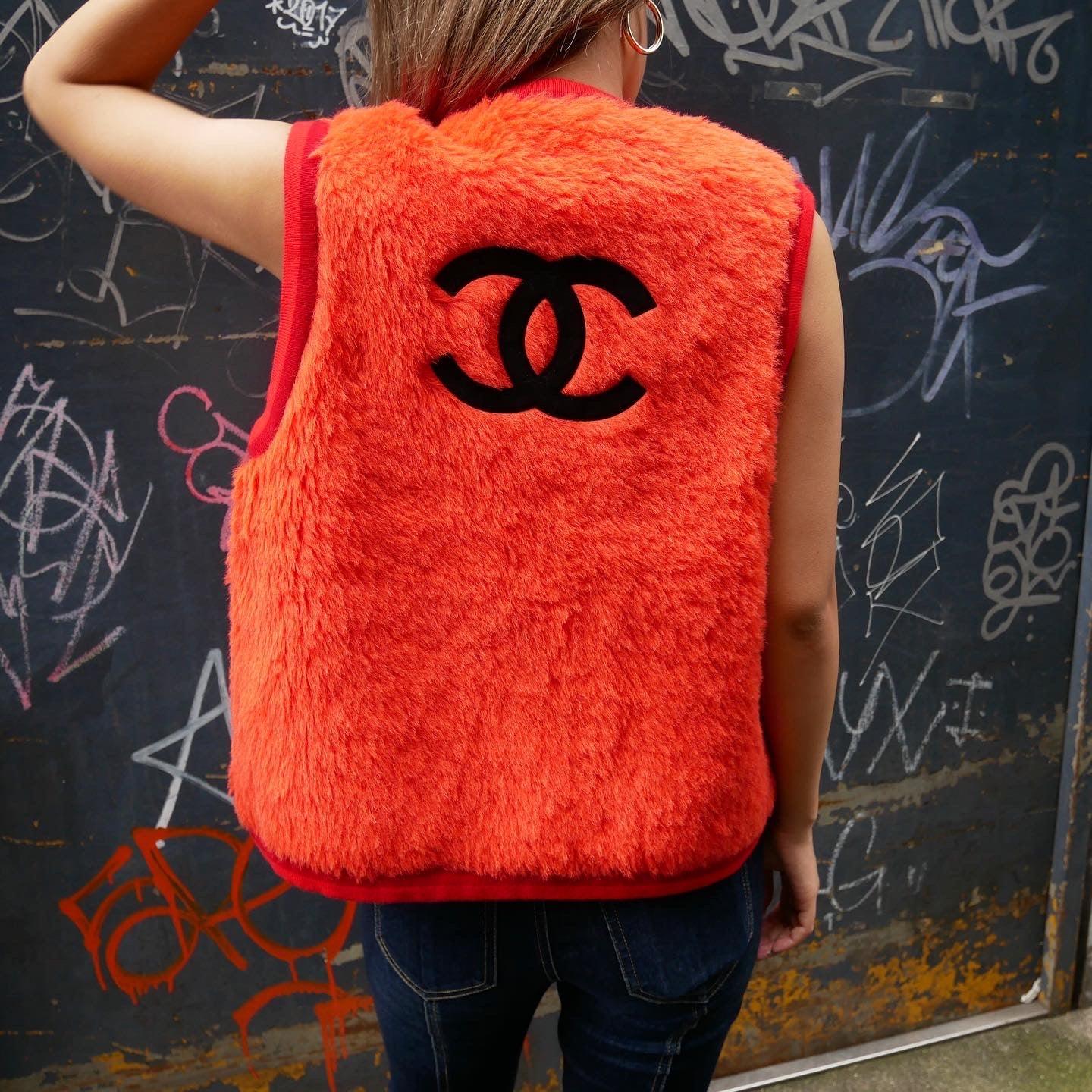 Chanel Fall 1994 CC Fur Vest  #34