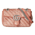 Gucci GG Marmont Mini Sequin Shoulder Bag